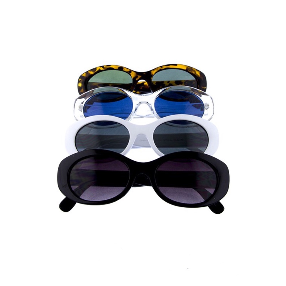🆕5⭐️Rounded Geometric Sunglasses - Picture 3 of 3